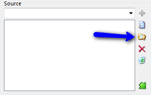 The load source folder button for IMGBurn.